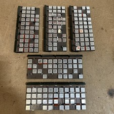 Vintage IBM Syst 370 MST Boards Lot Of 5 Heavily Populated IBM 22 Alu Can Chips picture