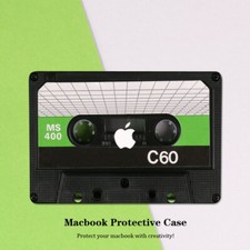 Creative Audio Cassette Tape Case For Macbook M2 Pro 14 16 15 Air 13 12 11 inch picture