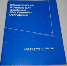 Winchester Disk Controller OEM Manual 1986 Vintage Original Publication picture