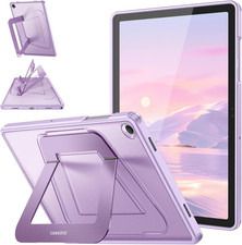 Multi-Angle Kickstand Case for Samsung Tab A11+/A9+ 11 In, Purple | Dual-Axis Al picture