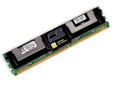 1GB Kingston KVR667D2D8F5/1G DDR2-667Mhz PC2-5300F CL5 1.8V ECC Fully Buffered picture