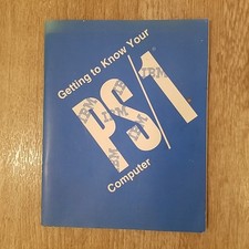 Getting to Know Your IBM PS/1 Computer - 1st Edition March 1993 Vintage Paperbck picture