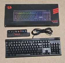 Redragon K580 RGB VATA LED Backlit Mechanical Gaming Keyboard w Extra Switches picture