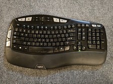 Logitech K350 Wave Wireless Keyboard - No DONGLE/USB Connector  picture