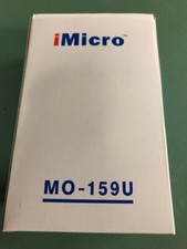 iMicro MO-159U Wired USB Optical Ergonomic Scrolling Computer Mouse- NEW IN BOX picture