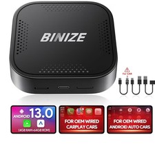 Wireless CarPlay Android AUTO Multimedia Video Box 4G Cellular,4GB+64GB,8Core picture