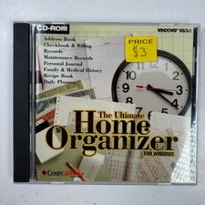 CompuWorks The Ultimate Home Organizer CD-ROM Windows 95/3.1 picture