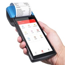 Bisofice 4G Handheld PDA POS Android 13.0 Receipt Printer 2GB+16GB, Camera 5M... picture