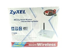  Zyxel Secure Wireless Internet Sharing Router P-330W G 54MBPS USA Seller picture