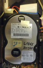 FUJITSU Mpc3043AT 3.5 IDE Tested - Rare - Retro hard drive 4.3GB picture