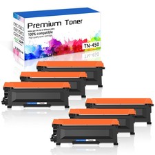 6PK TN450 TN420 Toner Cartridge for Brother IntelliFax 2840 2890 2940 2950 2990 picture