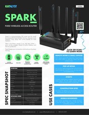 Katalyst Spark K500a 5G Cellular Router Dual Band Wi-Fi 6 Gigabit Router New picture