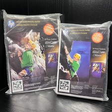 HP Advanced Glossy Photo Paper Bundle 4x6 & 5x7 Sealed OEM Inkjet picture