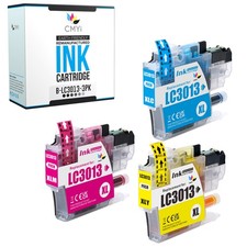 3PK Compatible CMYi LC3013 Color Ink Cartridges fits Brother DCP-J772DW J774DW picture