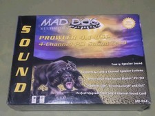 Mad Dog Prowler Multimedia 4.1 DSP   4-Channel PCI Sound Card -(NIP) picture