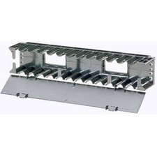 Panduit NetManager Horizontal Single-Sided Cable Manager, 2RU, 3.7 in. Depth picture