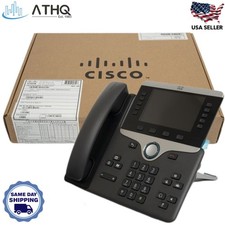 Cisco CP-8861-K9 Gigabit IP Phone 8861 Color Wi-Fi Bluetooth 5-Line VoIP Refresh picture