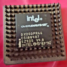 Intel 486 DX2 OverDrive DX20DPR66 66MHz Vintage CPU – Tested 100%  picture
