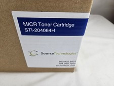 Genuine Source Technologie Black MICR High Yield Toner STI-204064H STI204064H picture