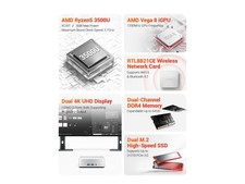 Firebat R2 Mini PC(High-performance Solution) With AMD Ryzen5 3500U (Beats picture