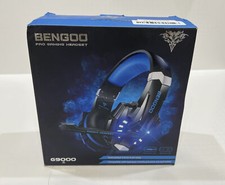 Beexcellent GM-1 Pro Gaming Headphone+Mic LED Headset 3.5MM Black & Blue picture