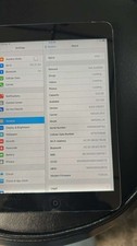 Apple iPad Mini 1st Gen 16GB, Wi-Fi + Cellular Verizon 7.9in Space Gray picture