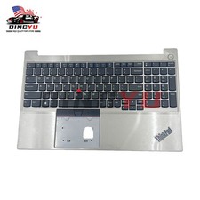 New 5M11G26127 Palmrest Keyboard Silver For Lenovo Thinkpad E15 Gen 4 20T8 20T9 picture