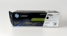 New Open Box HP 210X Black Original LaserJet Toner Cartridge W2100X  EXP2/9/2024 picture