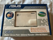 Asus WL-330gE Portable Wireless 4 In 1 Router Access Point Repeater Adapter picture