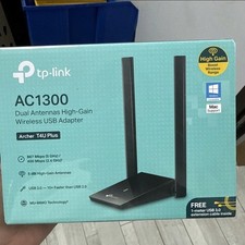 NEW, SEALED. TP-LINK AC1300 Wireless Wi-Fi USB 3.0 Adapter-Black Archer T4U Plus picture