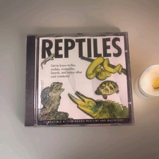 Vintage Reptiles CD-ROM PC Mac Educational Software 1990s Mars Arc Media CIB picture
