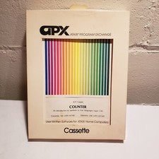Vintage Atari Software Cassette Counter Number Program picture