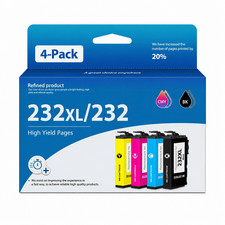 FADSOON® 232XL/232 Ink (BK/C/M/Y) Compatible for XP-4200 XP-4205 WF-2930 WF-2950 picture