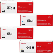 Canon 046H Toner Set CMYK Cartridge High Yield New Closed Box (Compatible) picture