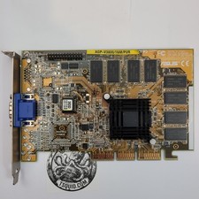 ASUS AGP-V3800/16M/PUR NVIDIA RIVA TNT2 16MB AGP Graphics Card Rev 1.02 picture