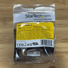 StarTech USB31CAADP 6in USB-C Male to USB-A Female Adapter Cable 5Gbps picture