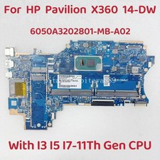 6050A3202801-MB-A02 For HP Pavilion X360 14-DW Motherboard i3 i5 i7 CPU DDR4 picture