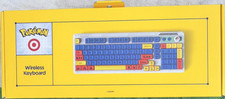 Pokémon Wireless Keyboard 98-Key Multicolor Built-In Battery Full-Size QWERTY picture