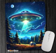 ALIENS UFO Abduction I BELIEVE - Mouse Pad / PC Mousepad - Game HOME OFFICE GIFT picture