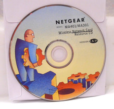 2001 Netgear MODEL MA401/MA301 Wireless Network Card-Resource CD Version 1.5.11 picture