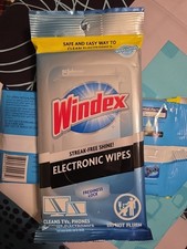 Windex Electronic Wipes- 25 Wipes Per Pack- New picture