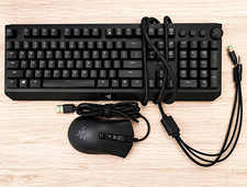 Razer BlackWidow Elite Green Switch Gaming Keyboard + DeathAdder Elite Mouse RGB picture