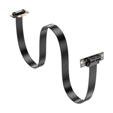 50cm 90 Degree PCIe 4.0 X1 Extension Cable PCIE 1X Male Female Riser Cord picture
