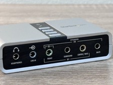 StarTech.com USB External Sound Card 7.1 w/ S/PDIF In/Out, 3.5mm I/O picture