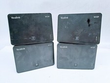Lot of 4 YEALINK IP DECT PHONE W52P BASE - NO POWER CORD picture