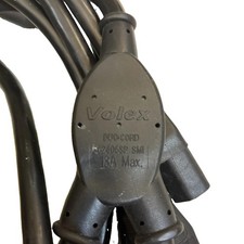 Volex Duo Cord 8ft + 2ft Y Splitter Power Cord Cable E62405SP-SMI 13A picture