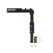 Charging Port Flex Cable Replacement WHITE for iPad 7 2019/iPad 8 2020 picture