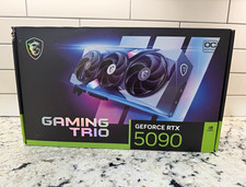 MSI Gaming Trio NVIDIA GeForce RTX 5090 OC Graphics Card 32GB GDDR7 RGB picture