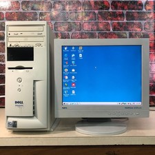 Dell Dimension 4100 PC Retro Gaming Pentium III CPU 128MB RAM (Windows ME) picture