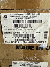 NEW Chatsworth CPI 13930-701 Velocity Horizontal Cable Manager, Single-Sided picture